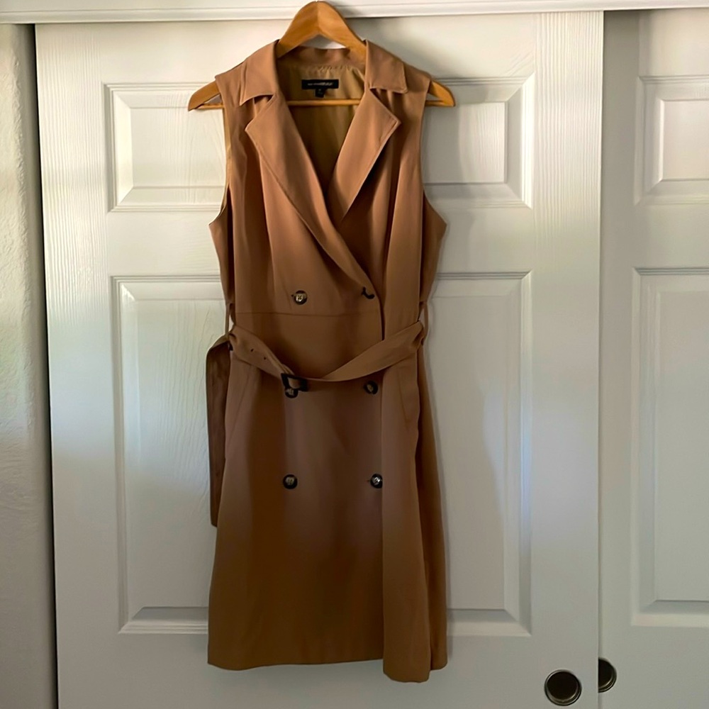 Banana Republic Double Breasted Trench Dress